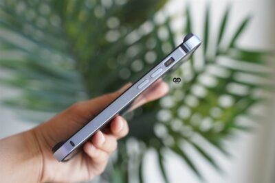 Sierra Blue Fiber Bumper for iPhone 13 Pro (Bumper, not a Case)