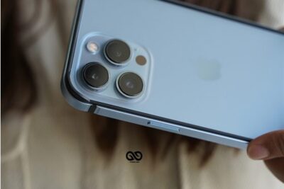 Sierra Blue Fiber Bumper for iPhone 13 Pro (Bumper, not a Case)