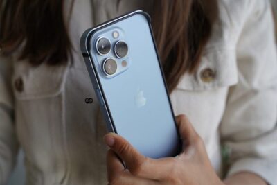 Sierra Blue Fiber Bumper for iPhone 13 Pro (Bumper, not a Case)