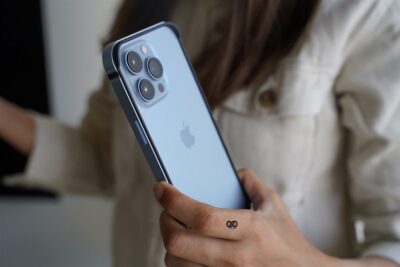 Sierra Blue Fiber Bumper for iPhone 13 Pro (Bumper, not a Case)