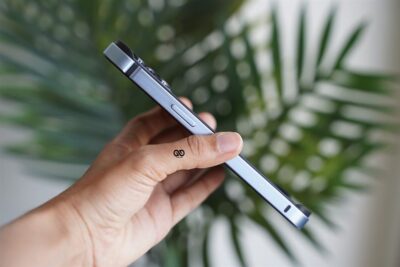 Sierra Blue Fiber Bumper for iPhone 13 Pro (Bumper, not a Case)