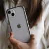 Silver Fiber Bumper for iPhone 14 (Bumper, not a Case)