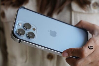 Silver Fiber Bumper for iPhone 13 Pro (Bumper, not a Case)