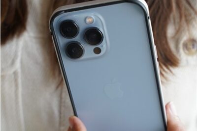 Silver Fiber Bumper for iPhone 13 Pro (Bumper, not a Case)