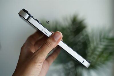 Silver Fiber Bumper for iPhone 13 Pro (Bumper, not a Case)