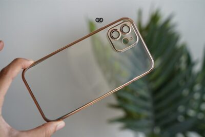 Slim Soft Transparent Case with Camera Lens for iPhone 12