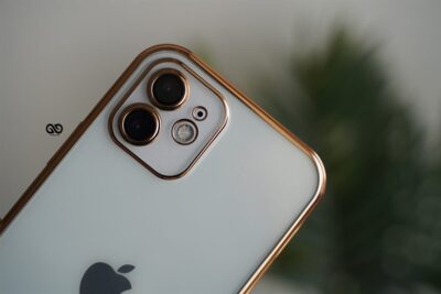 Slim Soft Transparent Case with Camera Lens for iPhone 12