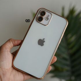 Slim Soft Transparent Case with Camera Lens for iPhone 12