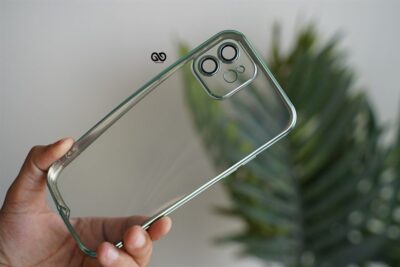 Slim Soft Transparent Case with Camera Lens for iPhone 12