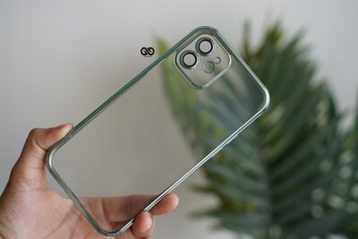 Slim Soft Transparent Case with Camera Lens for iPhone 12