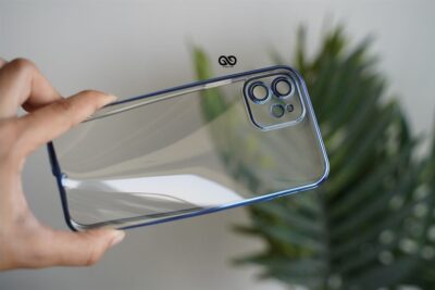 Slim Soft Transparent Case with Camera Lens for iPhone 12