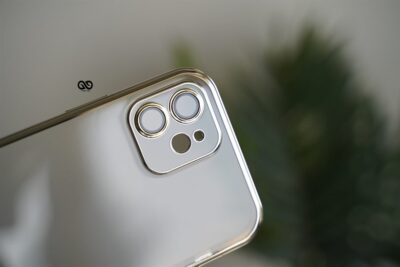 Slim Soft Transparent Case with Camera Lens for iPhone 12