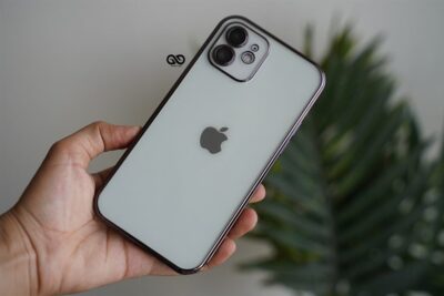Slim Soft Transparent Case with Camera Lens for iPhone 12
