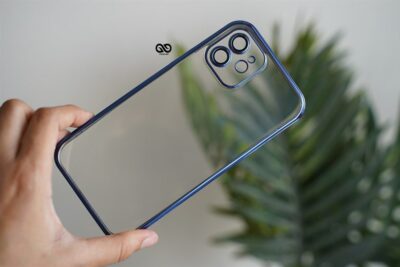 Slim Soft Transparent Case with Camera Lens for iPhone 12