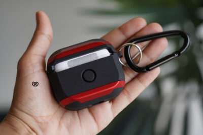 Red Black Shockproof airpods case for Airpods 3 (Old) 13 Red Black Shockproof airpods case for Airpods 3 (Old)