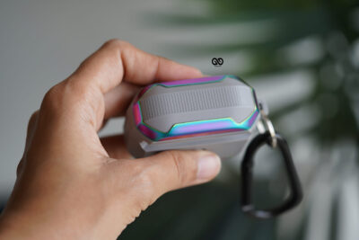 Rainbow Grey Shockproof airpods case for Airpods 3 (Old)