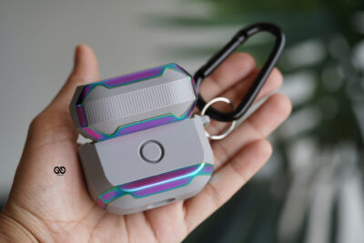 Rainbow Grey Shockproof airpods case for Airpods 3 (Old)