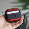 Red Black Shockproof airpods case for Airpods 3 (Old)