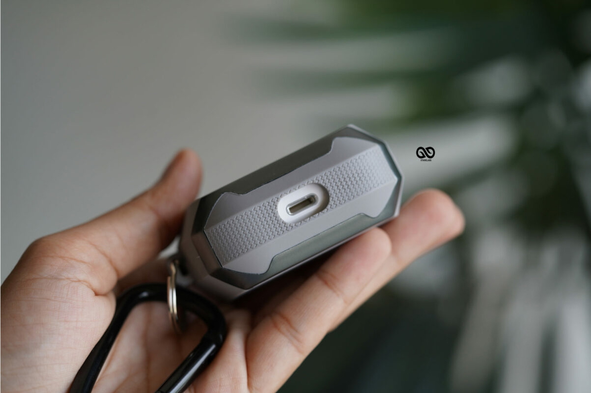 Grey Shockproof airpods case for Airpods 3 (Old)