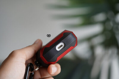 Red Black Shockproof airpods case for Airpods 3 (Old) 21 Red Black Shockproof airpods case for Airpods 3 (Old)