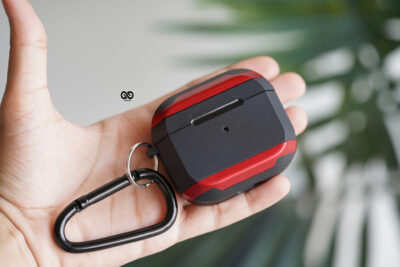 Red Black Shockproof airpods case for Airpods 3 (Old) 22 Red Black Shockproof airpods case for Airpods 3 (Old)