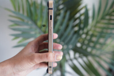 Copper Gold Fiber Bumper for iPhone 13 Pro (Bumper, not a Case)