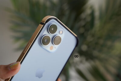 Copper Gold Fiber Bumper for iPhone 13 Pro (Bumper, not a Case)