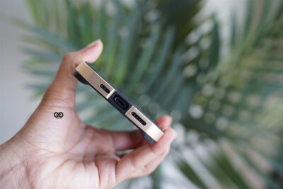 Copper Gold Fiber Bumper for iPhone 13 Pro (Bumper, not a Case)