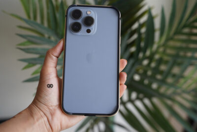 Copper Gold Fiber Bumper for iPhone 13 Pro (Bumper, not a Case)