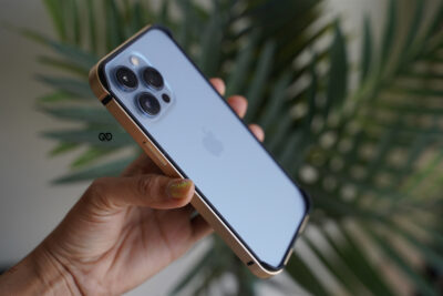 Copper Gold Fiber Bumper for iPhone 13 Pro (Bumper, not a Case)