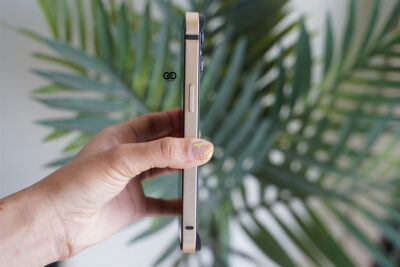 Copper Gold Fiber Bumper for iPhone 13 Pro (Bumper, not a Case)