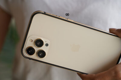 Copper Gold Fiber Bumper for iPhone 13 Pro (Bumper, not a Case)