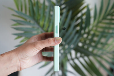 Aqua Green Drop Proof Transparent Sleek Case For iPhone 13 Mini 26 Aqua Green Drop Proof Transparent Sleek Case For iPhone 13 Mini - Image 11