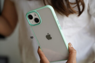 Aqua Green Drop Proof Transparent Sleek Case For iPhone 13 Mini 27 Aqua Green Drop Proof Transparent Sleek Case For iPhone 13 Mini - Image 12