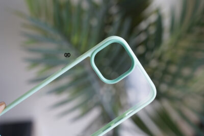 Aqua Green Drop Proof Transparent Sleek Case For iPhone 13 Mini 30 Aqua Green Drop Proof Transparent Sleek Case For iPhone 13 Mini - Image 15