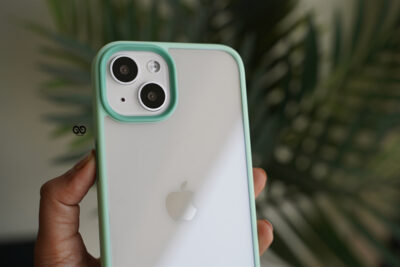 Aqua Green Drop Proof Transparent Sleek Case For iPhone 13 Mini 19 Aqua Green Drop Proof Transparent Sleek Case For iPhone 13 Mini - Image 4