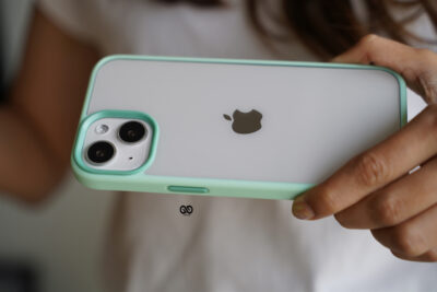 Aqua Green Drop Proof Transparent Sleek Case For iPhone 13 Mini 21 Aqua Green Drop Proof Transparent Sleek Case For iPhone 13 Mini - Image 6