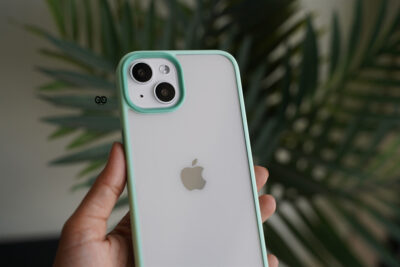 Aqua Green Drop Proof Transparent Sleek Case For iPhone 13 Mini 23 Aqua Green Drop Proof Transparent Sleek Case For iPhone 13 Mini - Image 8