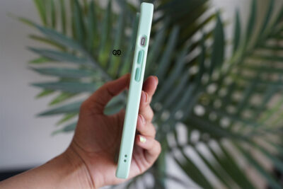 Aqua Green Drop Proof Transparent Sleek Case For iPhone 13 Mini 25 Aqua Green Drop Proof Transparent Sleek Case For iPhone 13 Mini - Image 10