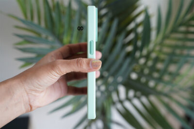 Aqua Green Drop Proof Transparent Sleek Case For iPhone 13 Pro Max