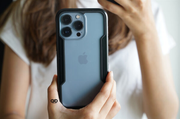 Black Tactical Defense Case For iPhone 13 Pro Max