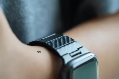 Carbon Fiber Textured Strap for Apple Watch 42MM 41MM 40MM Series 4 5 6 7 8 9 10 11 SE SE 2 Gen