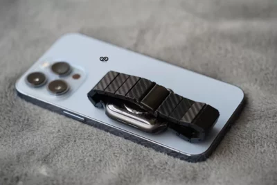 Carbon Fiber Textured Strap for Apple Watch 42MM 41MM 40MM Series 4 5 6 7 8 9 10 11 SE SE 2 Gen