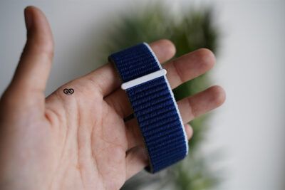 Dark Sea Blue Sports Loop for Apple Watch 40MM 41MM Series 4 5 6 7 8 9 SE SE 2 Gen