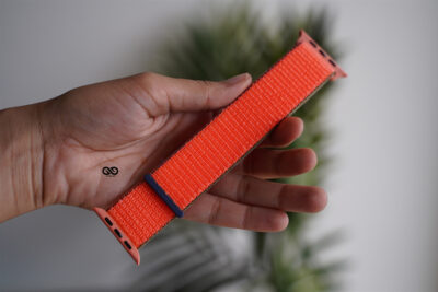 kumquat Sports Loop for Apple Watch 44MM 45MM Series 4 5 6 7 8 9 SE SE 2 Gen