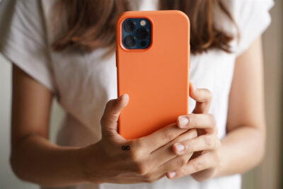 Marigold Genuine Silicone Case For iPhone 12 Pro Max