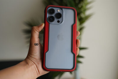 Red Tactical Defense Case For iPhone 13 Pro