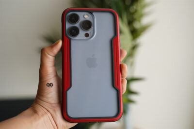 Red Tactical Defense Case For iPhone 13 Pro