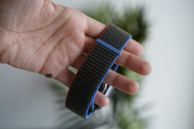Olive Sports Loop for Apple Watch 44MM 45MM Series 4 5 6 7 8 9 SE SE 2 Gen