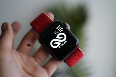 Sweet Red Sports Loop for Apple Watch 44MM 45MM Series 4 5 6 7 8 9 SE SE 2 Gen